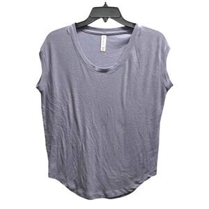 Athleta Purple Cloudlight Oversized Stratus Tee XXS